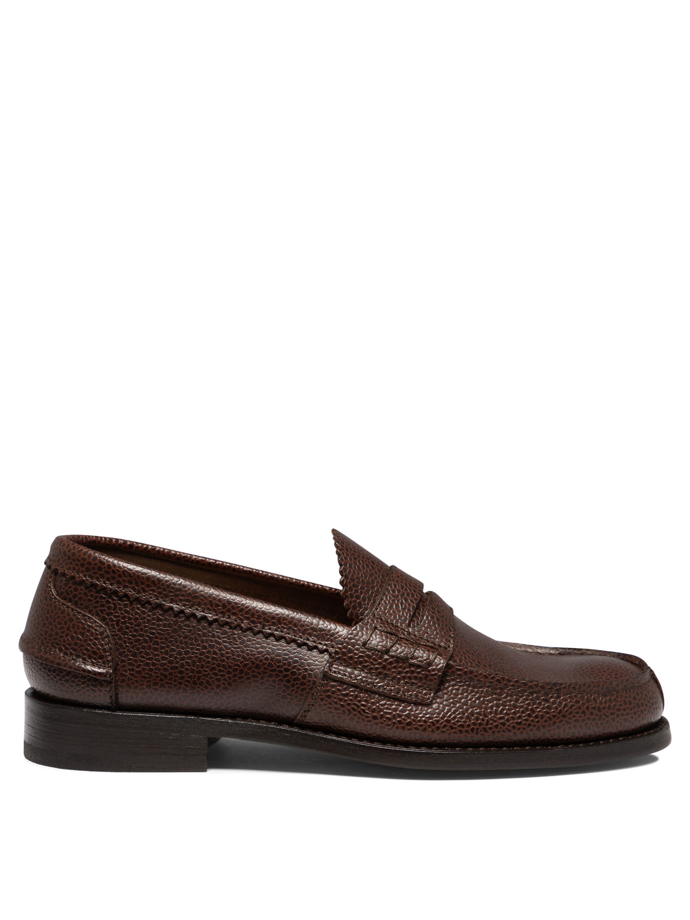 [Saxone of scotland] Loafer SS24 1407/74FULL GRAIN BROWN