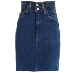 [Re/Done] Midi skirt SS23 00105WPENSKTINDIGO