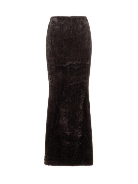 [THE ANDAMANE] Long skirt FW23 TM140353ATJP128 BLACK