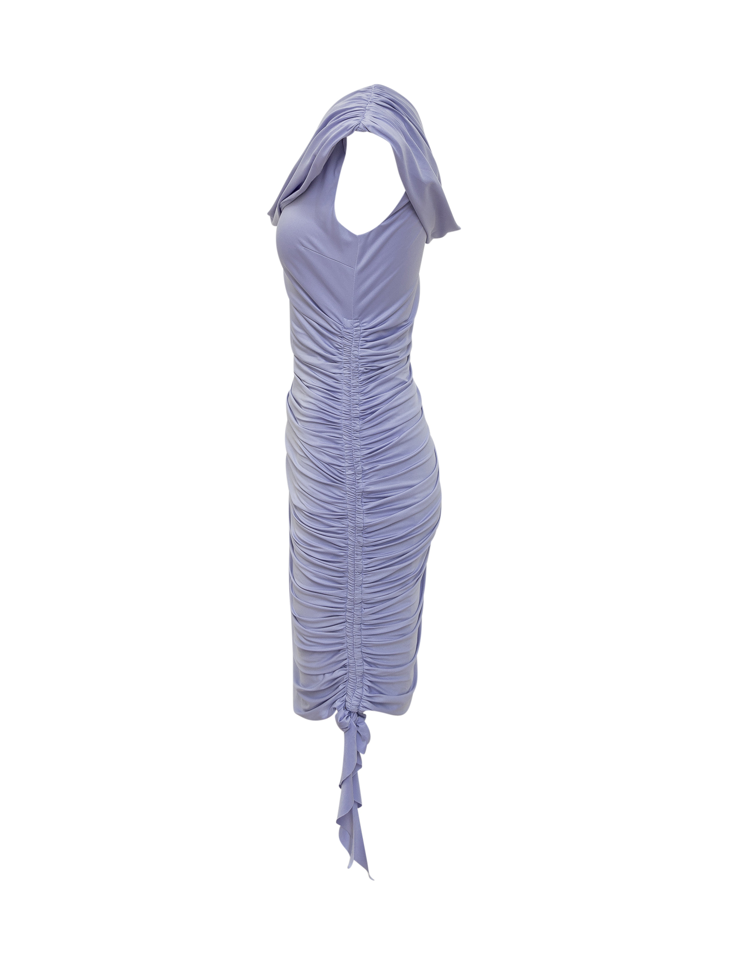 [DE LA VALI] Sleeveless dress SS24 SS24DS1564 LILAC