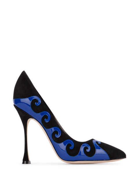 [Manolo Blahnik] Sandals FW23 KASAI3232442 BLCKBBLU
