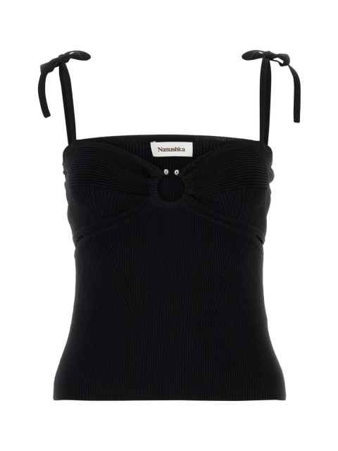 [NANUSHKA] Knitwear SS24 NW24RSTP03199 BLACK