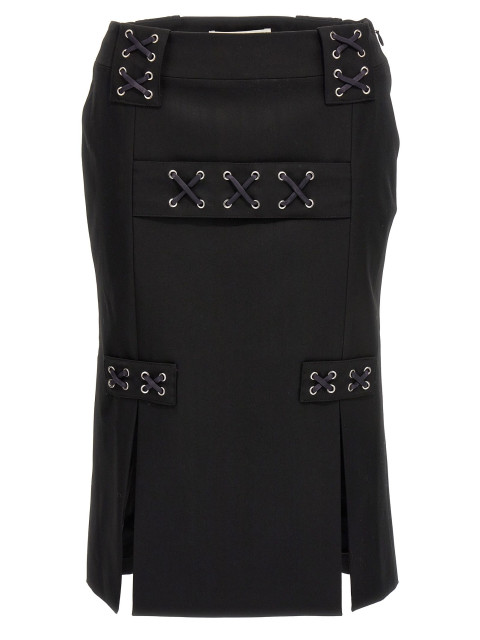 [Alessandra Rich] Midi skirt FW23 FAB3424F4055900