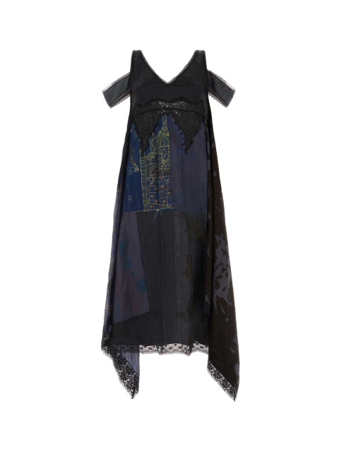 [MARINE SERRE] Sleeveless dress SS23 D181SS23WUWOVSE0001 00