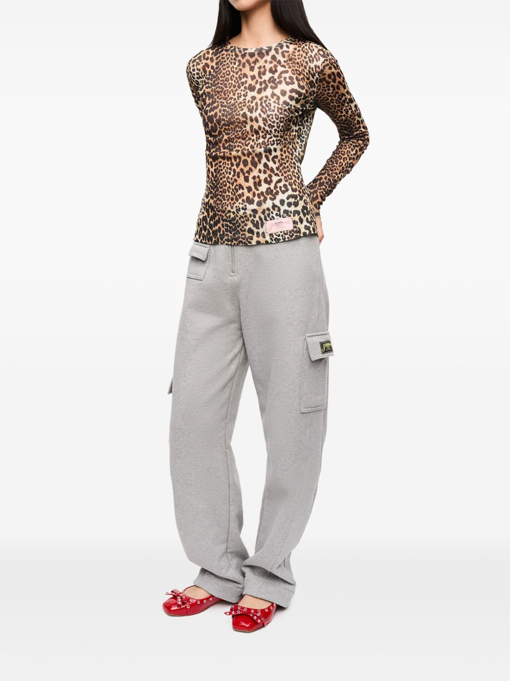 [GANNI] T-shirts Long Sleeve FW25 T4208943
