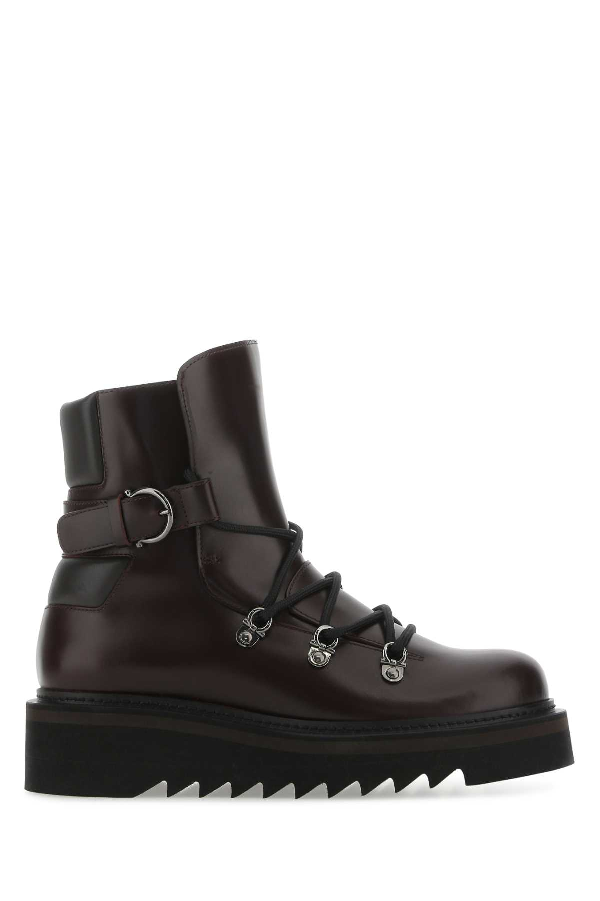 [Salvatore Ferragamo] Boots FW22 01D9517567741C GANACHEBROWN