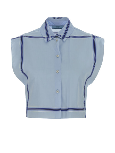 [Prada] Shirts Short Sleeve FW24 P433HRSOOO15E9 F0012