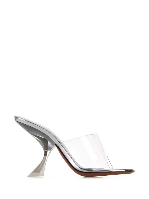 [Amina Muaddi] Sandals SS25 TAYLORGLASSSLIPPER90 PVCTRA
