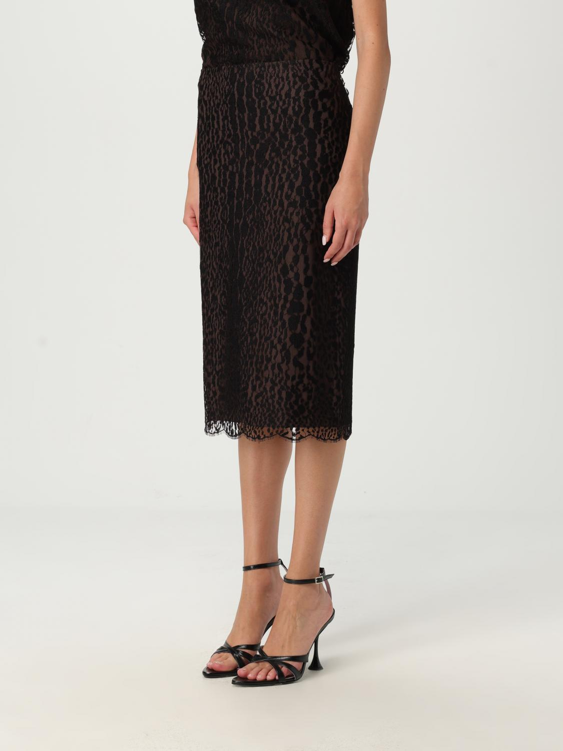[Tom Ford] Midi skirt FW25 GC5817FAX1546X BLCH