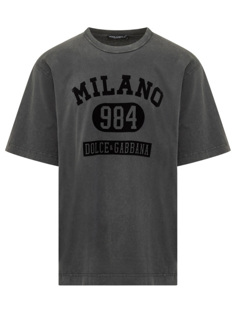 [Dolce & Gabbana] T-shirts Short Sleeve FW25 G8RI4TG7PK9 N0000