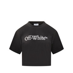 [Off-White] T-shirts Short Sleeve FW25 OWAA090C99JER004 1001