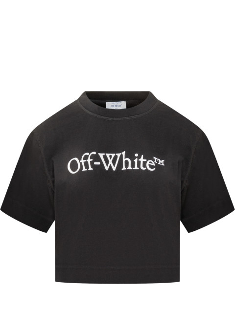 [Off-White] T-shirts Short Sleeve FW25 OWAA090C99JER004 1001