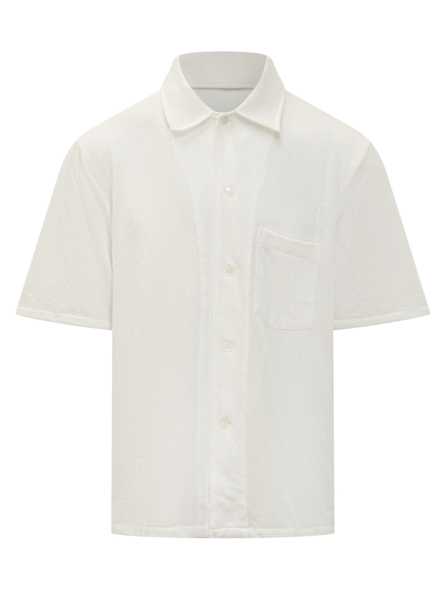 [Our Legacy] Shirts Short Sleeve FW25 M2202BO WHITE