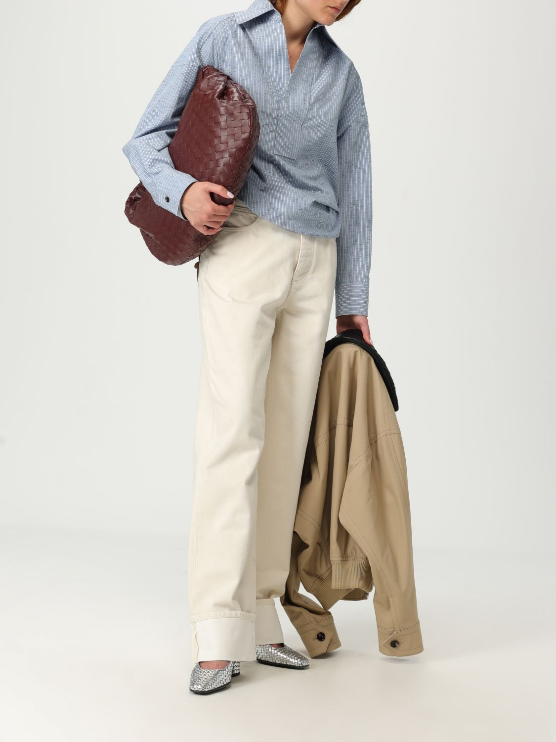 [Bottega Veneta] Trousers SS25 824659 V5DV0 9247