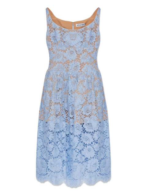 [SELF PORTRAIT] Sleeveless dress FW25 AW25088MABLBLUE
