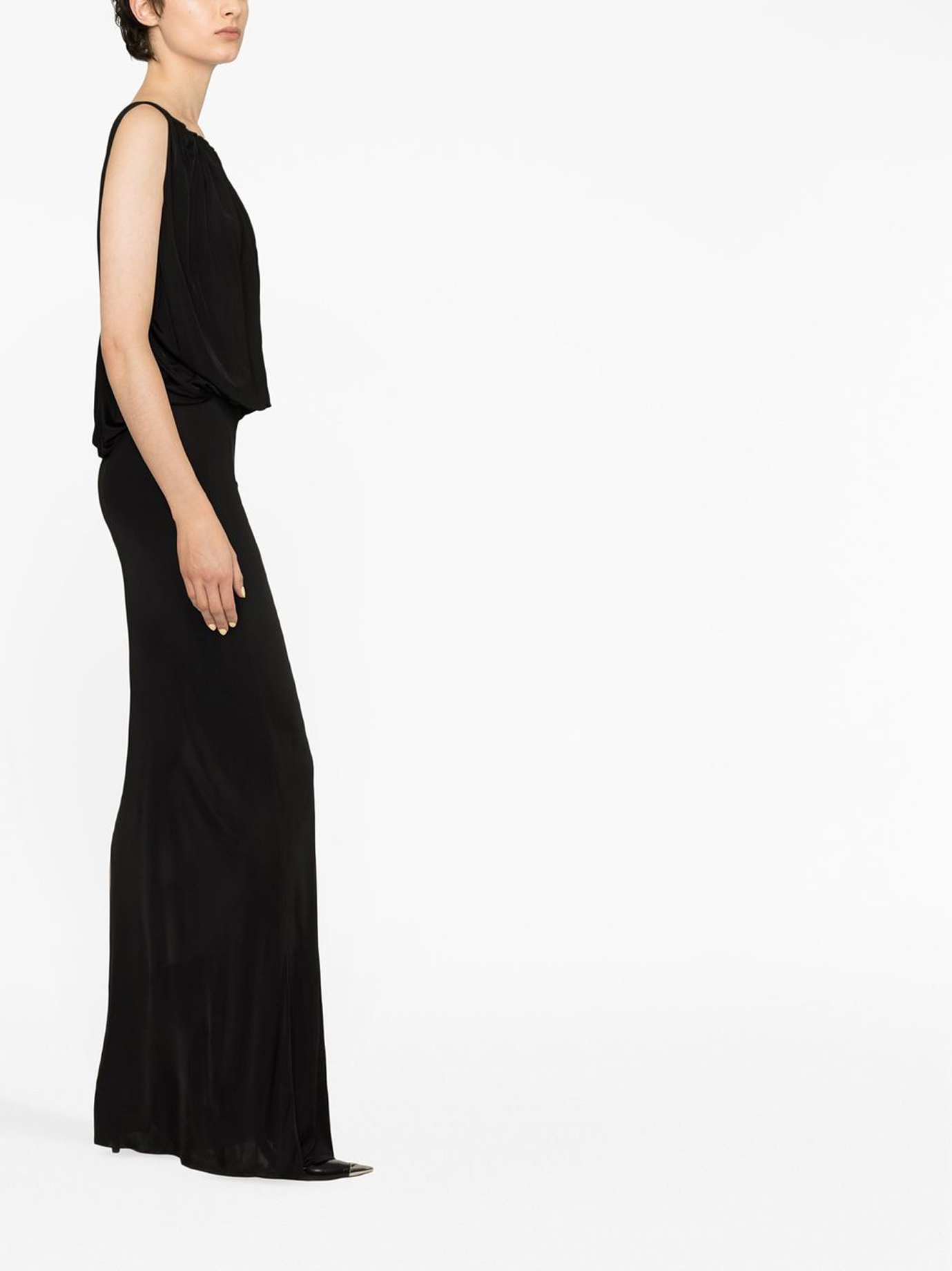 [Saint Laurent] Sleeveless dress FW24 723241Y7F981000