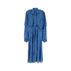 [Balenciaga] Long sleeve dress SS25 814150TRLB4 4011