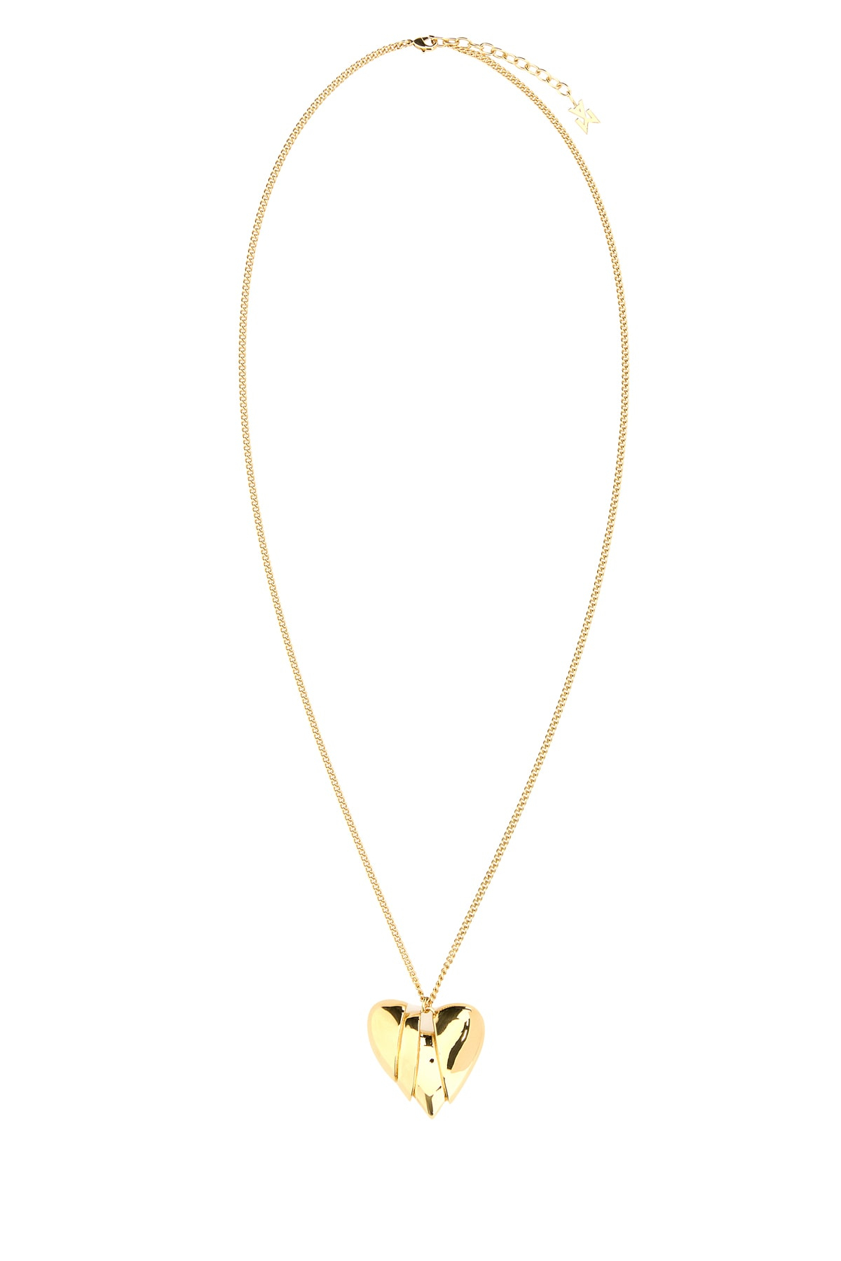[Amina Muaddi] Necklace FW24 HEARTBREAKERNECK GOLD