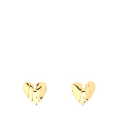 [Amina Muaddi] Earring FW24 HEARTBREAKEREARR GOLD