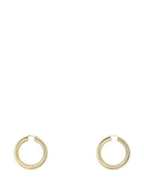 [Amina Muaddi] Earring FW21 AMIBIGSLIMHOOP GOLD
