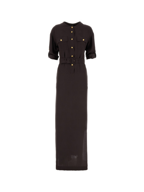 [Tom Ford] Short sleeve dress SS25 AB3427FAX1311 KB922