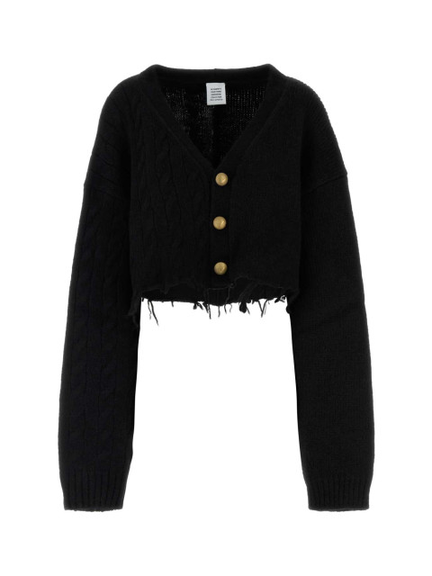 [Vetements] Cardigan FW24 WA65KN276B BLACK