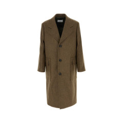[Salvatore Ferragamo] Coat FW24 144328778553 OLIVE