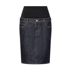 [Coperni] Midi skirt FW24 COPJ62F2011 BLKBLU