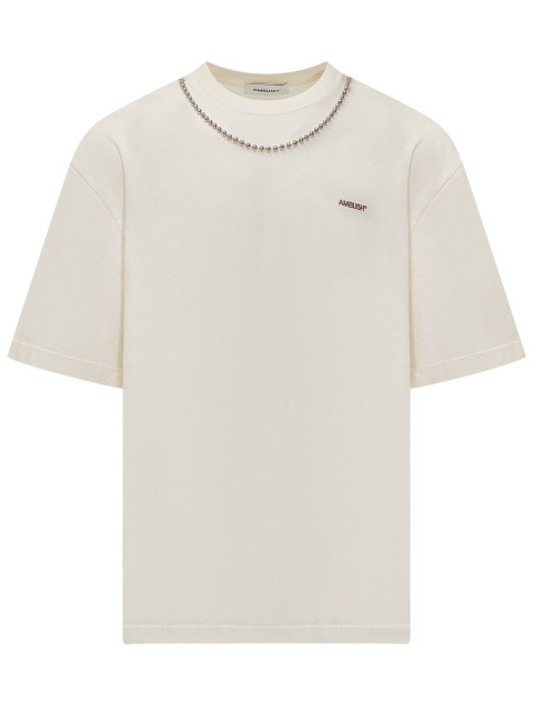 [Ambush] T-shirts Short Sleeve FW24 BMAA001F24JER001 3110