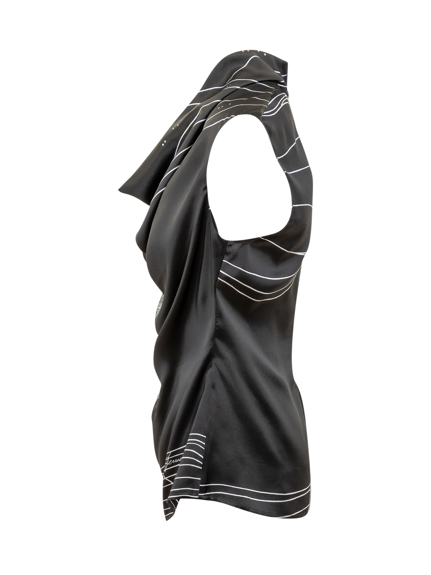 [Ferragamo] Shirts Sleeveless FW24 13G355 778032