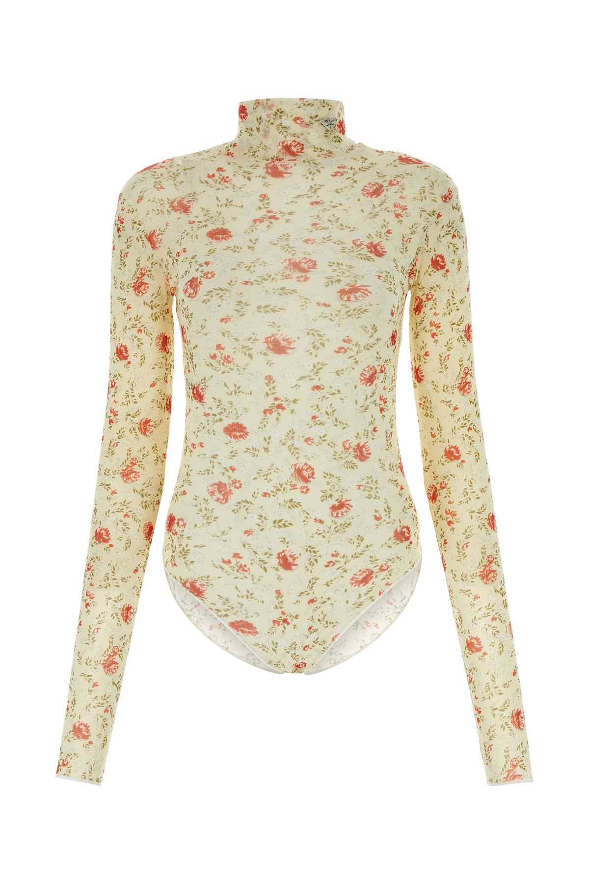 [Prada] T-shirts Long Sleeve FW24 32157SOOO14ZK F0011
