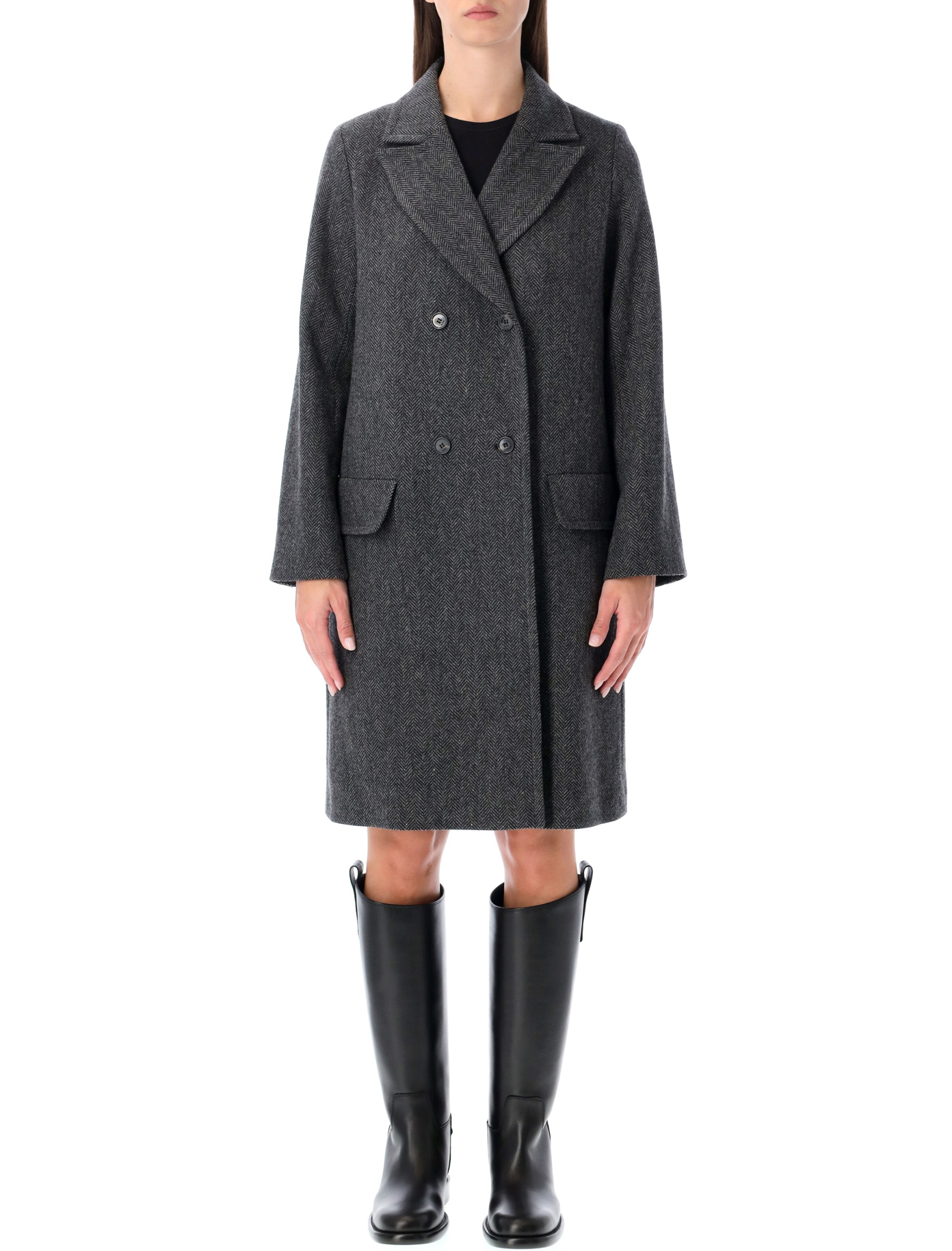 [A.P.C.] Coat FW25 F01545WOARALAD