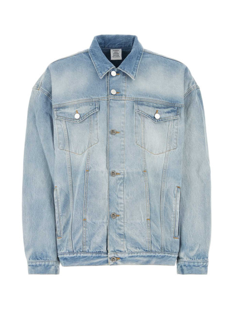 [Vetements] Shirts Long Sleeve SS24 UE64JA390N BLUE