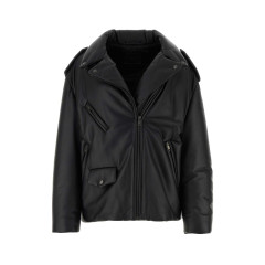 [Prada] Leather Jacket SS24 58A049FLY F0002