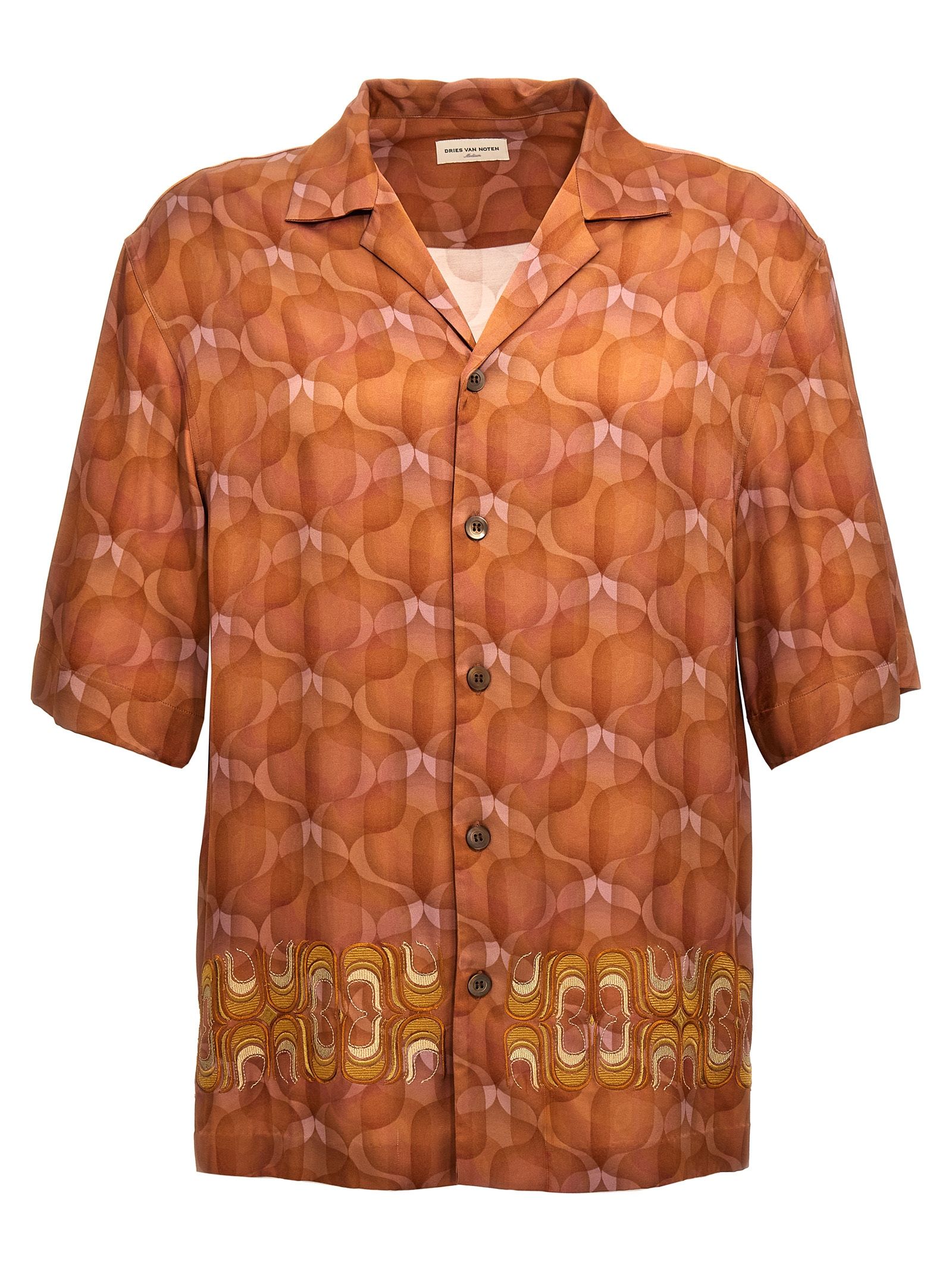 [DRIES VAN NOTEN] Shirts Short Sleeve SS24 0207158139301