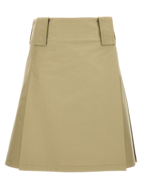 [Burberry] Midi skirt FW23 8076515HUNTER