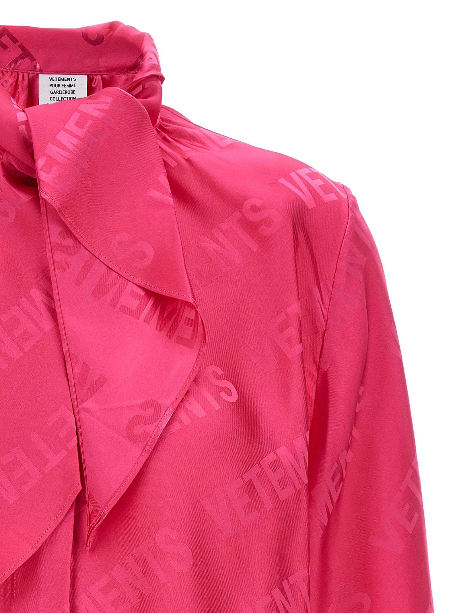 [Vetements] Blouse FW23 WE54SH100HHOTPINK