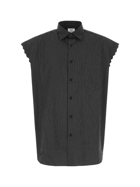 [Vetements] Shirts Short Sleeve SS22 UE52SH100B BLACKSTRIPES