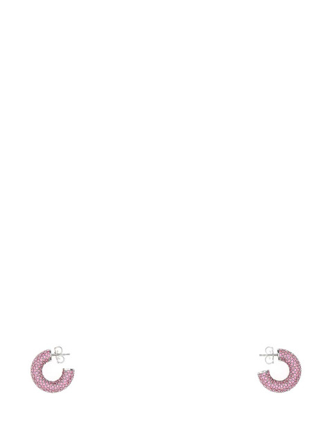 [Amina Muaddi] Earring FW22 CAMERONHOOPMINI ROSE