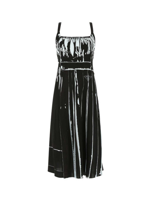 [Prada] Sleeveless dress SS22 P3G59S22110JO F0EIL