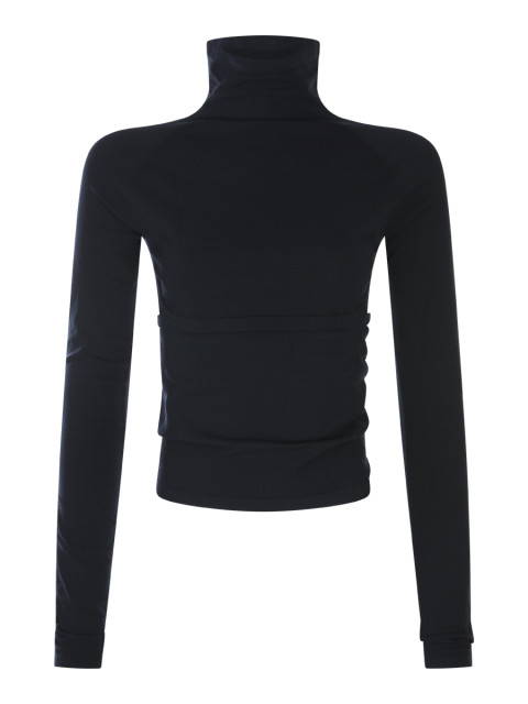 [Alaia] T-shirts Long Sleeve FW25 AA9H1368K127B995