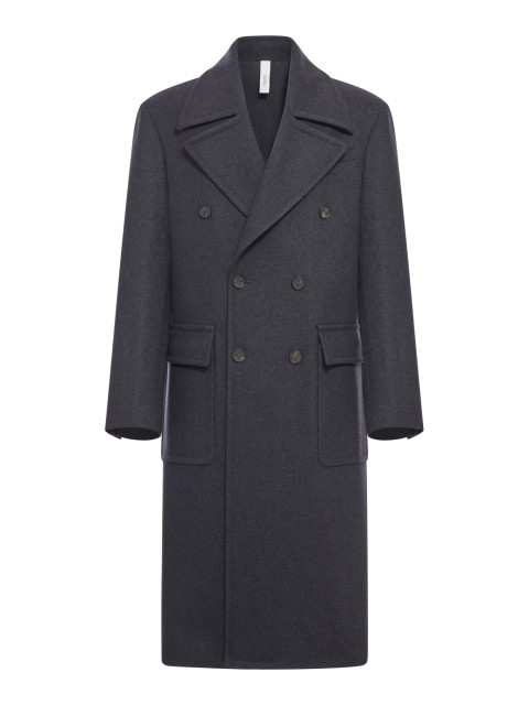 [HEVO] Coat FW26 LECCEHERRINGBONEGREY