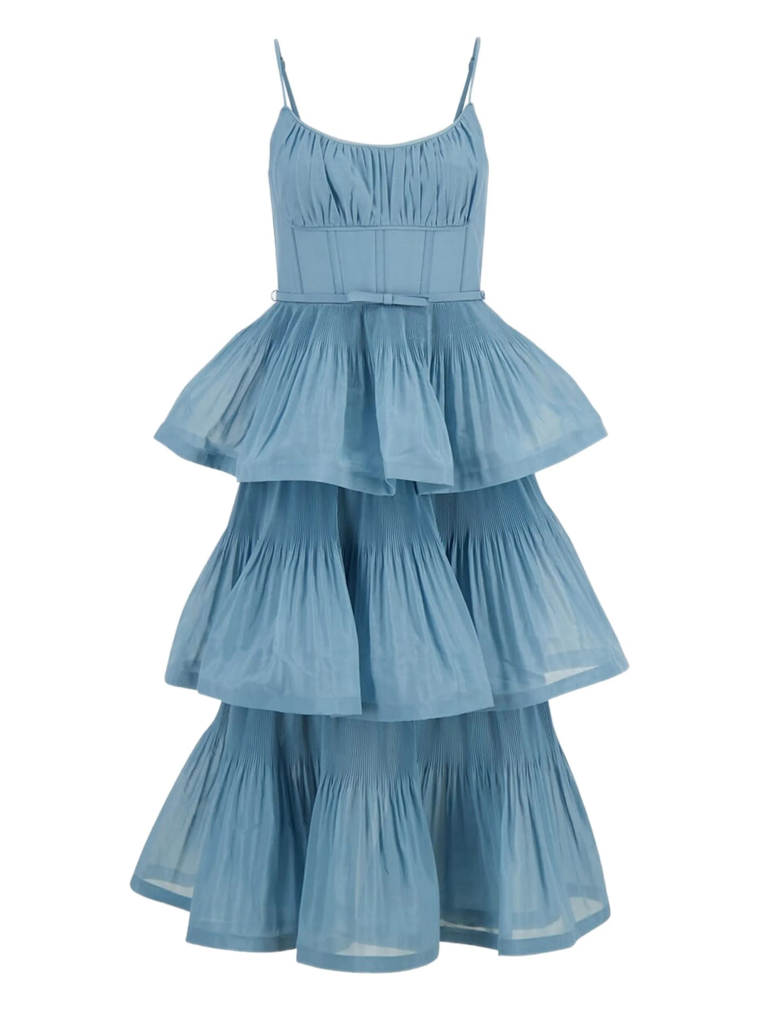 [Zimmermann] Sleeveless dress SS26 6354DC26RDPBL