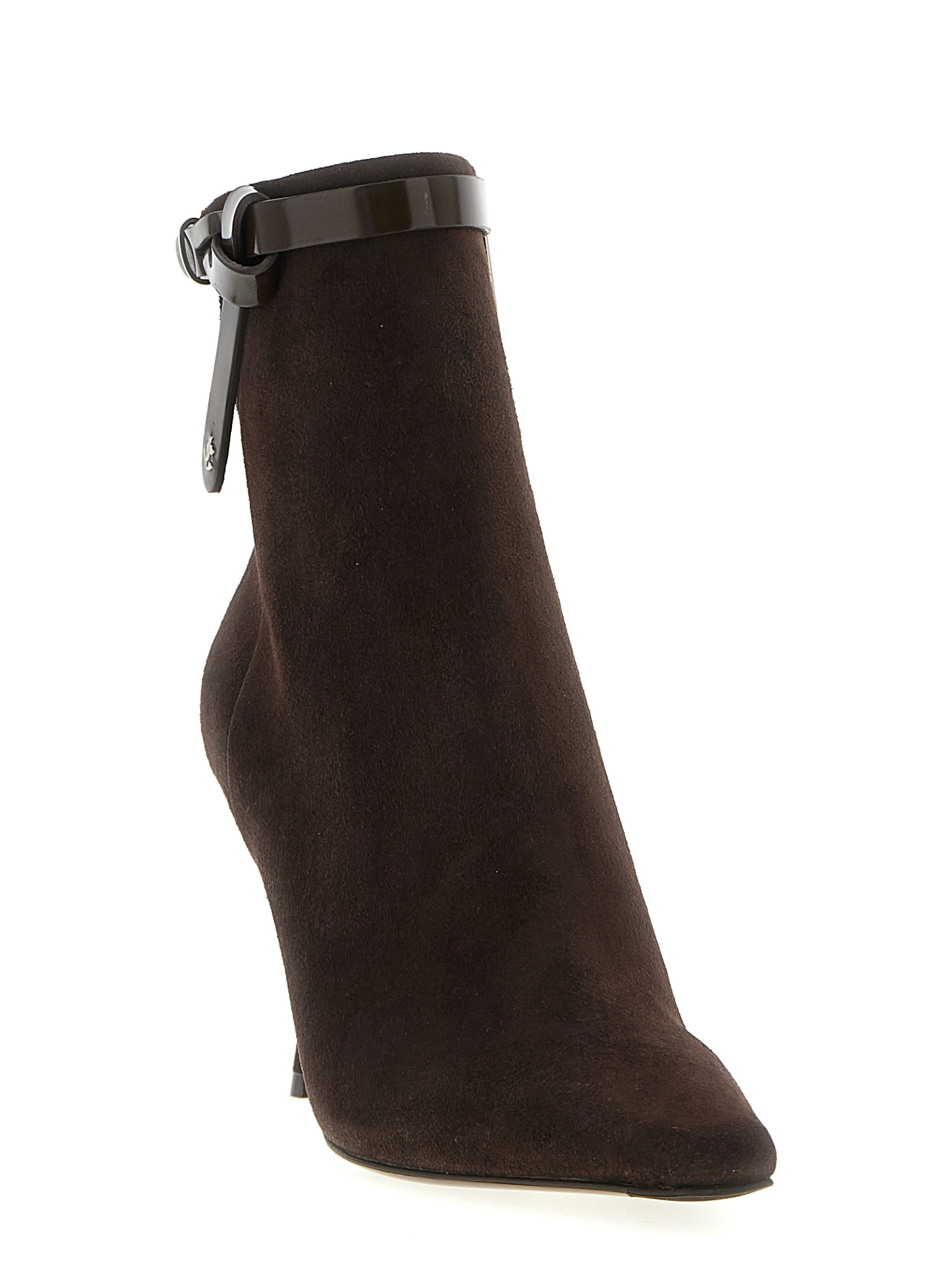 [Jimmy Choo] Ankle Boots FW25 CAMIEAB85HNLCHOCOLATE