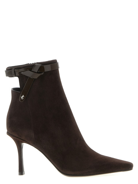 [Jimmy Choo] Ankle Boots FW25 CAMIEAB85HNLCHOCOLATE