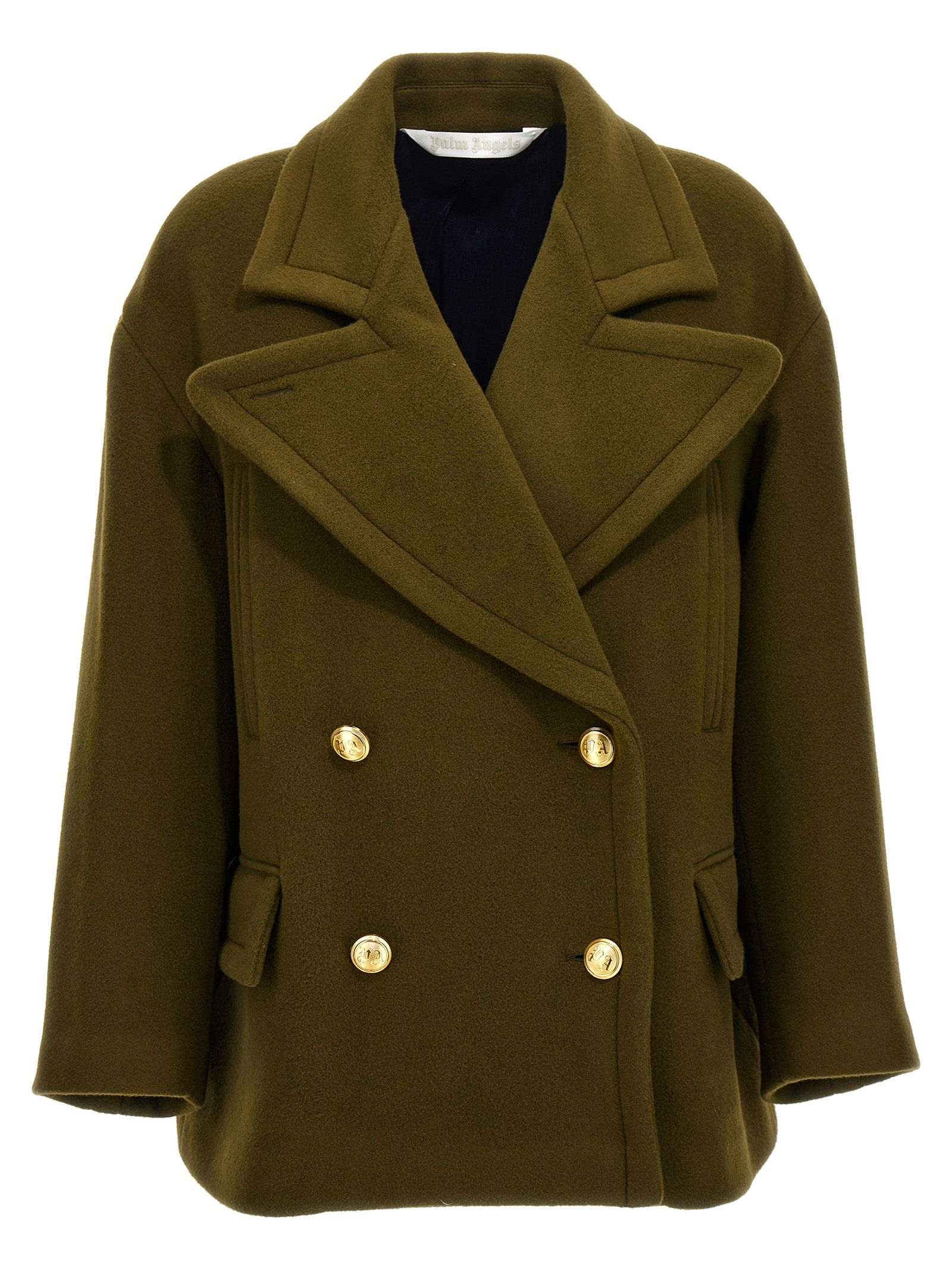 [Palm Angels] Coat FW23 PWER021F23FAB00156765676