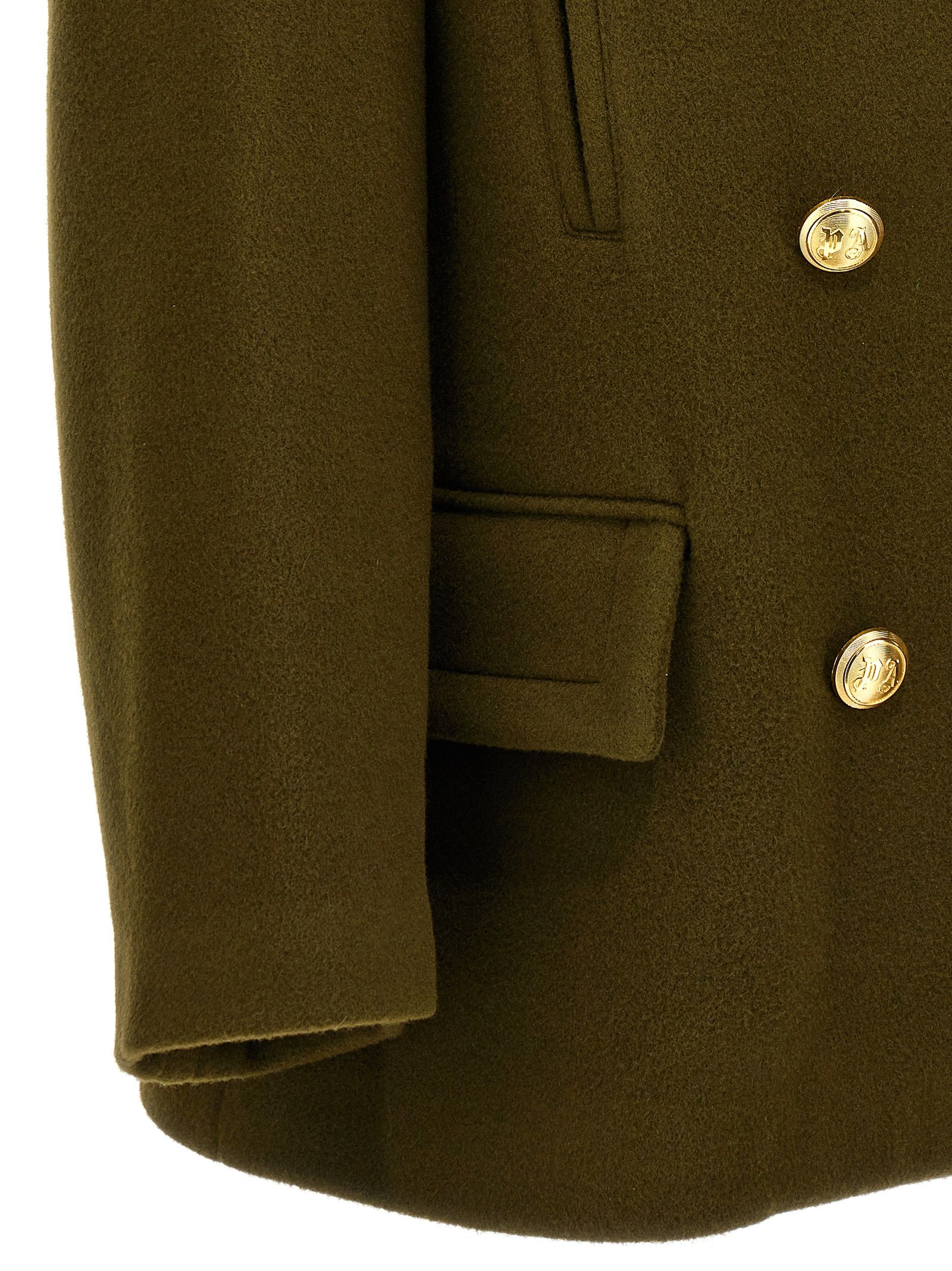 [Palm Angels] Coat FW23 PWER021F23FAB00156765676