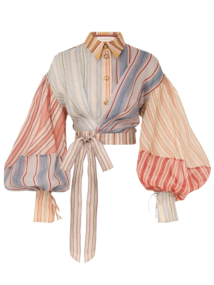 [Zimmermann] Shirts Long Sleeve SS26 7031TC261_SPSTR