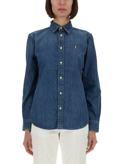 [Polo Ralph Lauren] Shirts Long Sleeve SS26 211969458_001MERCEDWASH