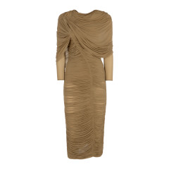 [MAGDA BUTRYM] Short sleeve dress FW25 328725BEIGE
